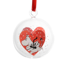Moomin Christmas ball 4 assorted, Ø 8 cm