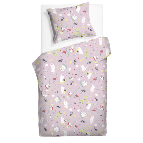 Moominsaga duvet cover set for babies by Finlayson
