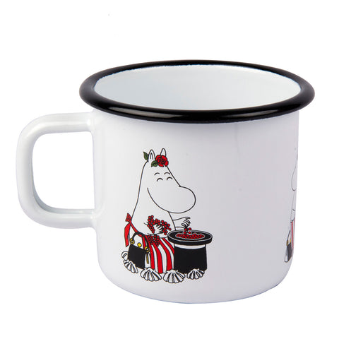 Moominmamma mug 3,7 dl white