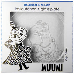 Moomin Together Forever glass plate 26 cm