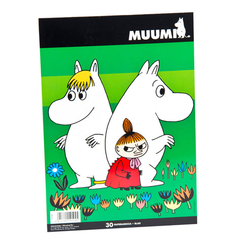 Moomin drawing paper A4