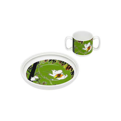 Moomin Jungle tableware set for children by Arabia