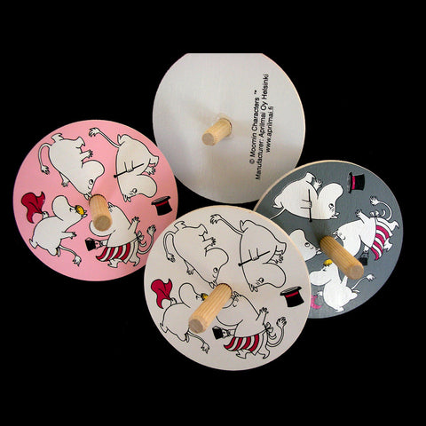 Moomin spinning tops - Pack of four