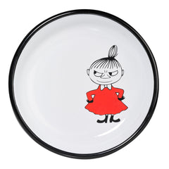 Little My plate 18 cm red