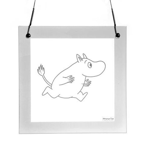 Moomin portrait Running Moomin