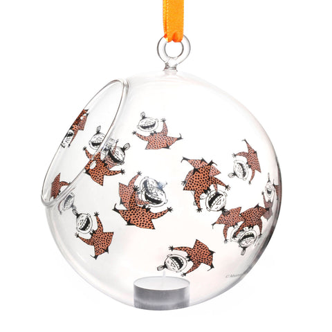 Decoration ball, orange Ø 13 cm