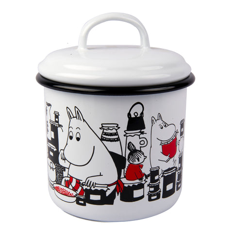 Moomin jar 1 l white