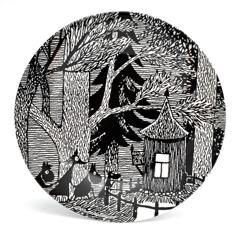 Moomin home sweet home plate