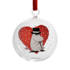 Moomin Christmas ball 4 assorted, Ø 8 cm