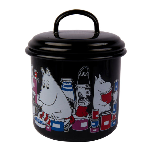 Moomin jar 1 l black