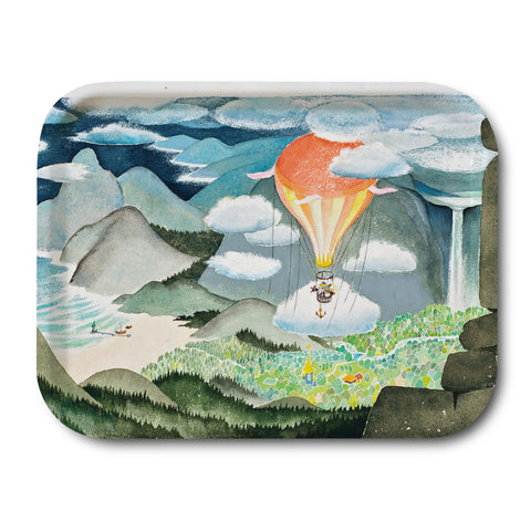 The Moomin Valley tray 27x20cm