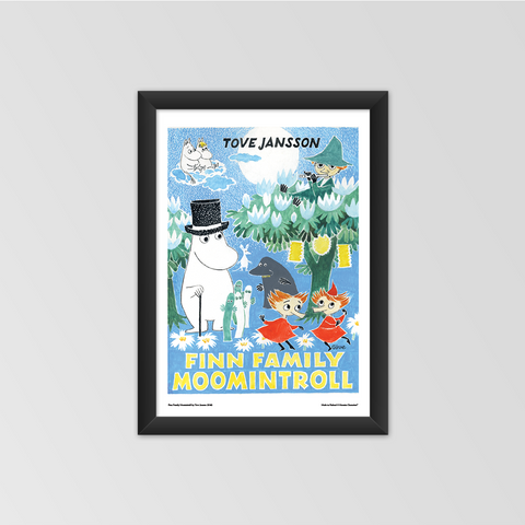 Moomin poster - Finn Family Moomintroll