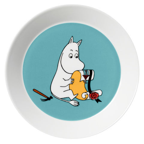 Moomintroll plate by Arabia